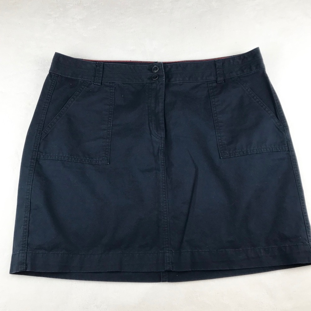 Tommy Hilfiger cotton chino style skirt